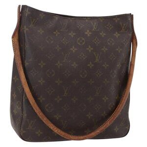 LOUIS VUITTON Monogram Looping GM Shoulder Bag M51145 LV Auth 153302